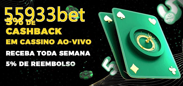 Promoções do cassino ao Vivo 55933bet